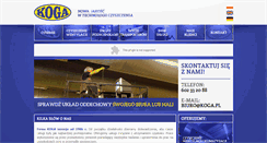 Desktop Screenshot of koga.pl